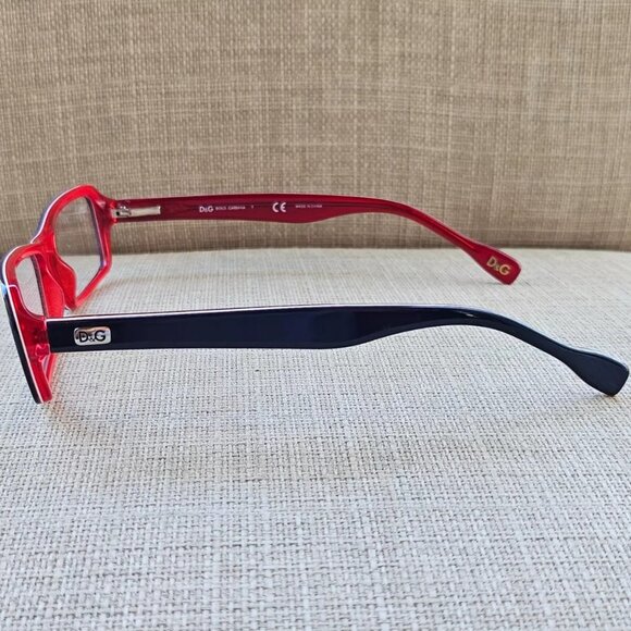 D&G Dolce & Gabbana Women Eyeglasses Blue/Red Tone D&G1225 52[]16 New - Picture 12 of 12